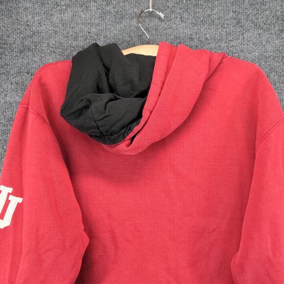 Stadium Athletics Indiana Hoosiers Drawstring Hoodie Sweatshirt Mens Medium Red - Picture 7 of 15